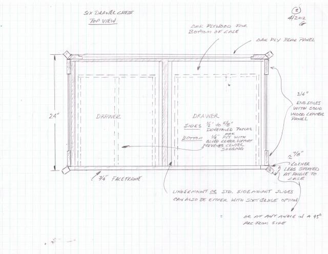Wood Cabinet Blue print Drawing