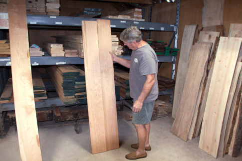 Wood Lumber Selection