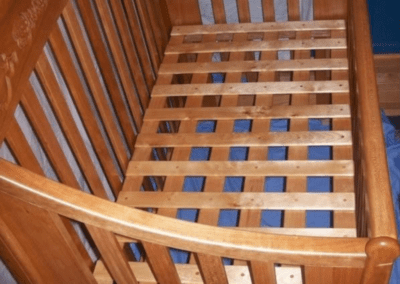 lattice bottom crib